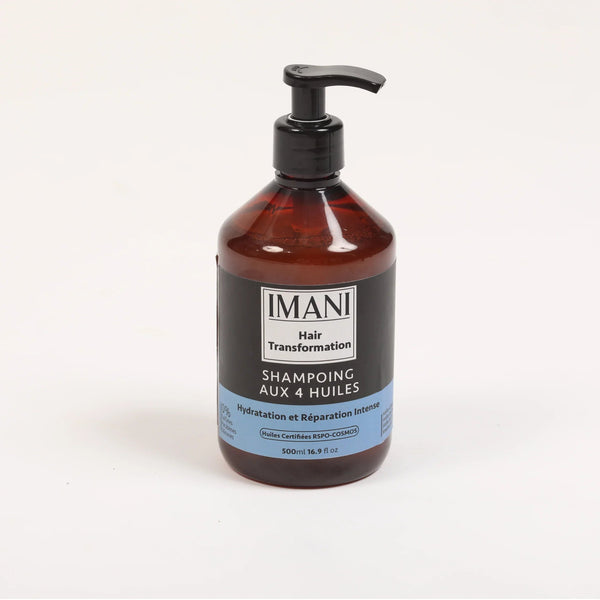 SHAMPOING hydratation et réparation 500ml Osrah Cosmetics