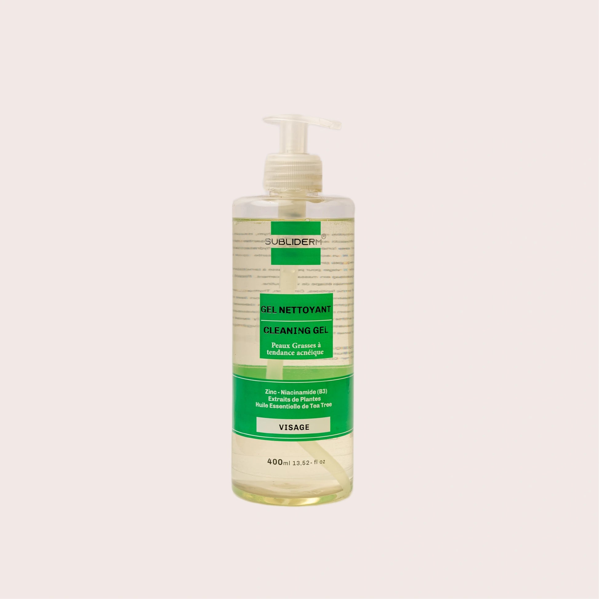 Gel nettoyant – peaux grasses à tendance acnéique
