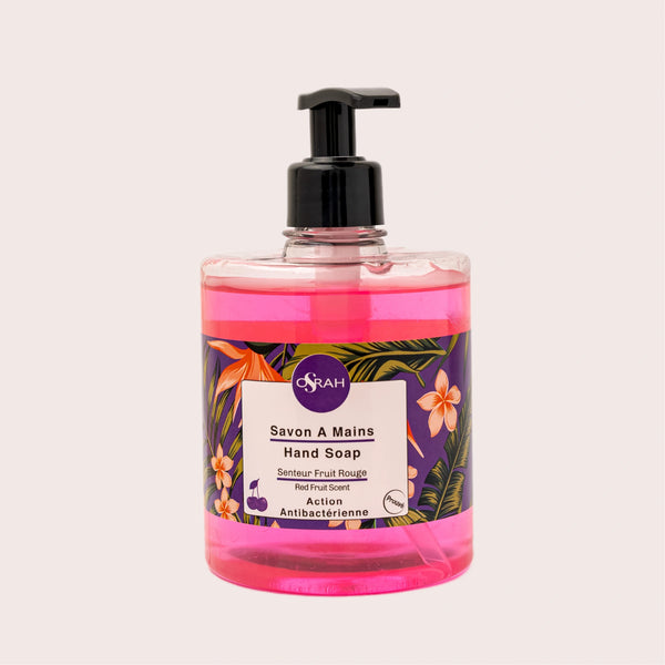 Savon a Mains Fruit Rouge Osrah Cosmetics