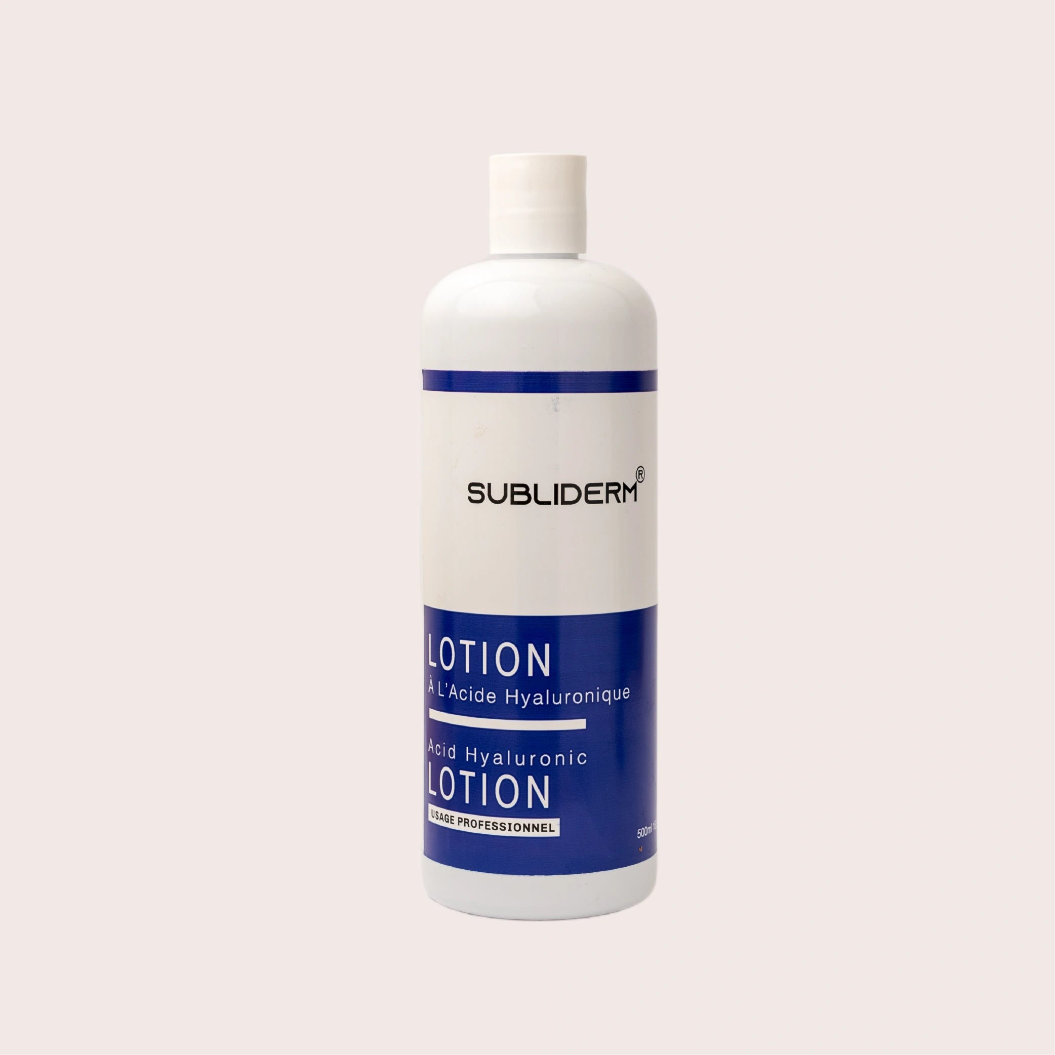 Lotion à l’acide hyaluronique – usage professionnel