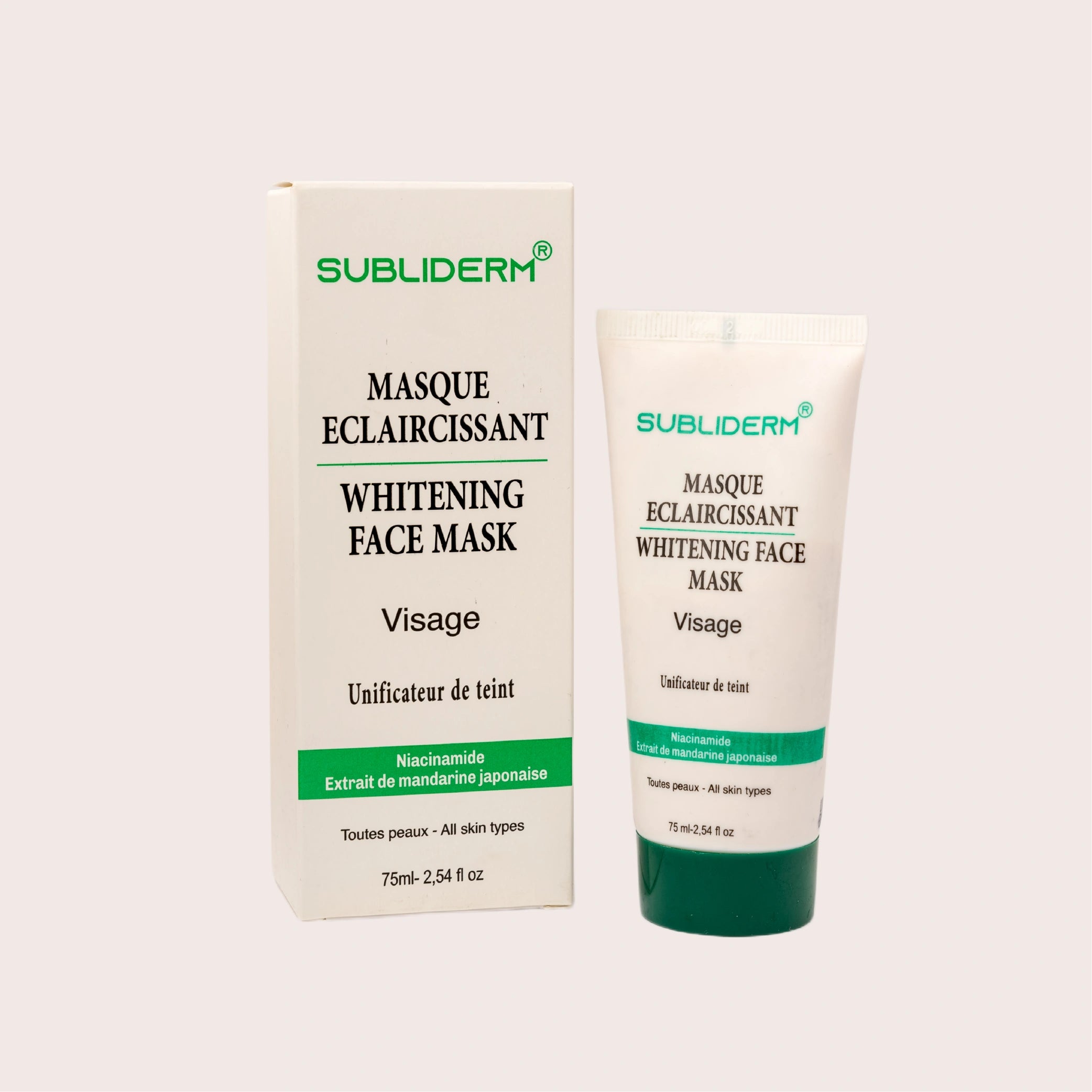 Masque éclaircissant Osrah Cosmetics