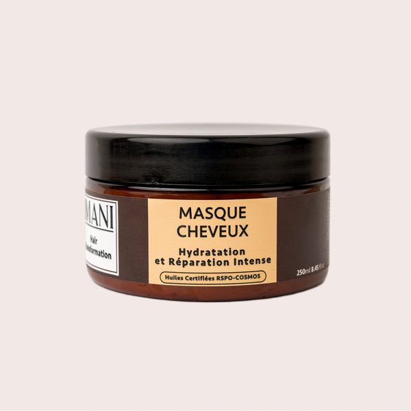 Masque cheveux hydratation réparation 250ml Osrah Cosmetics