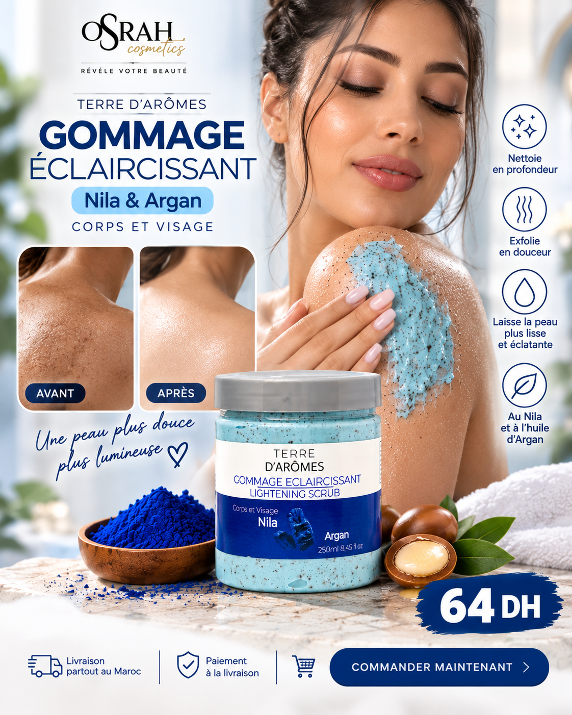 Gommage Eclaircissant Nila Argan