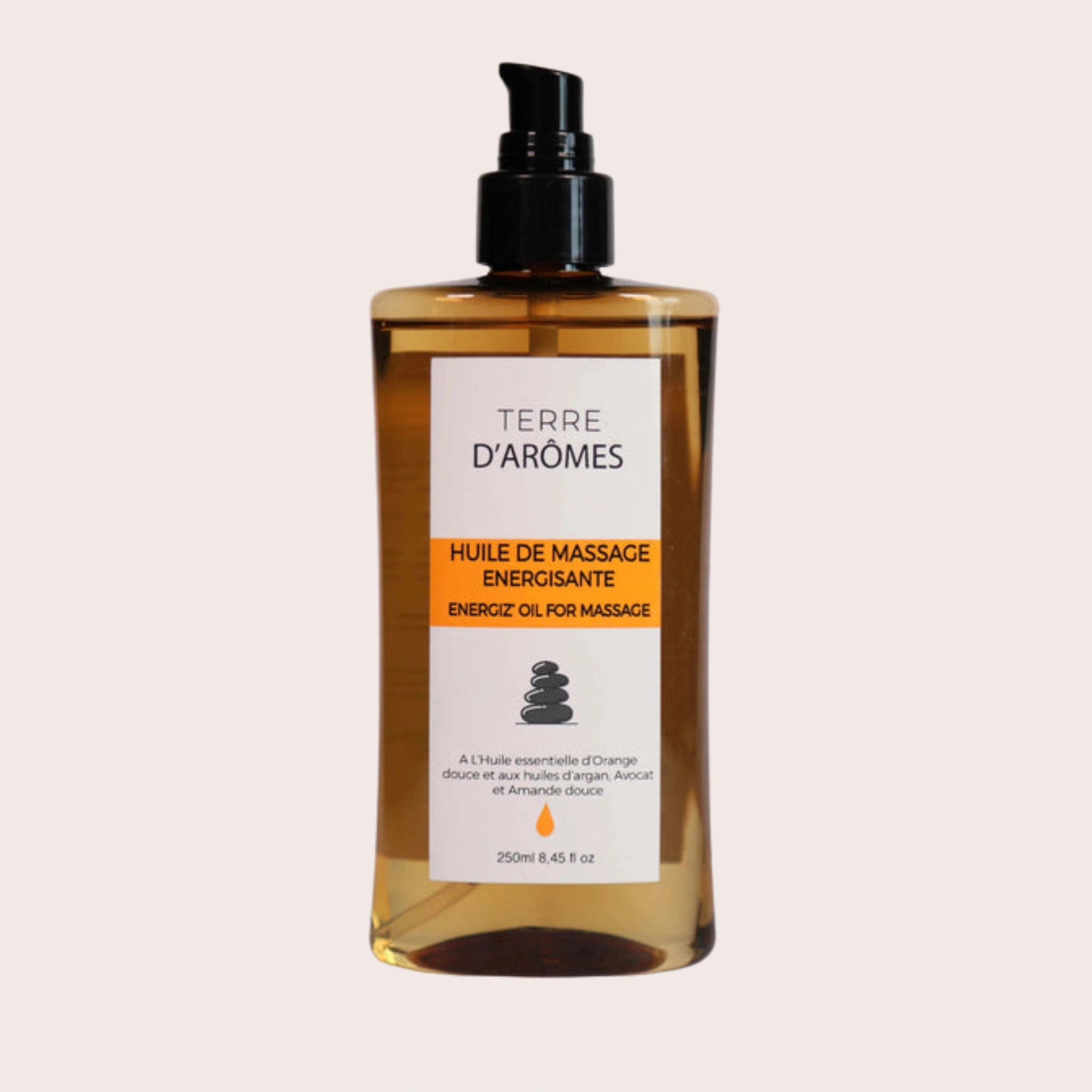 Huile de massage énergisante