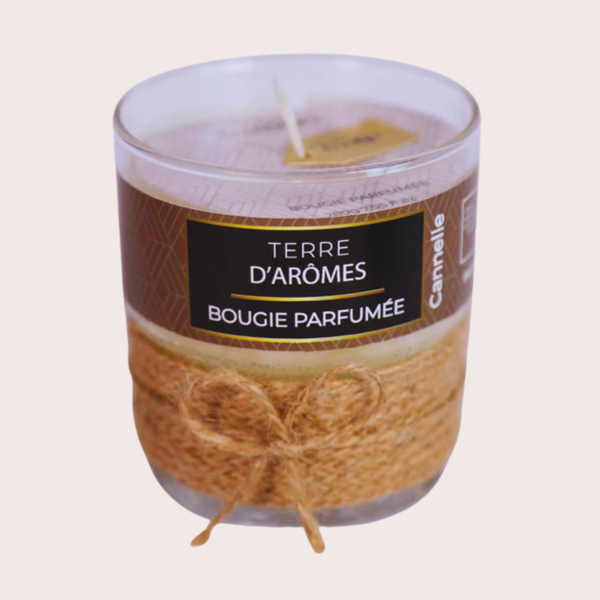 Bougie parfumée à la Cannelle