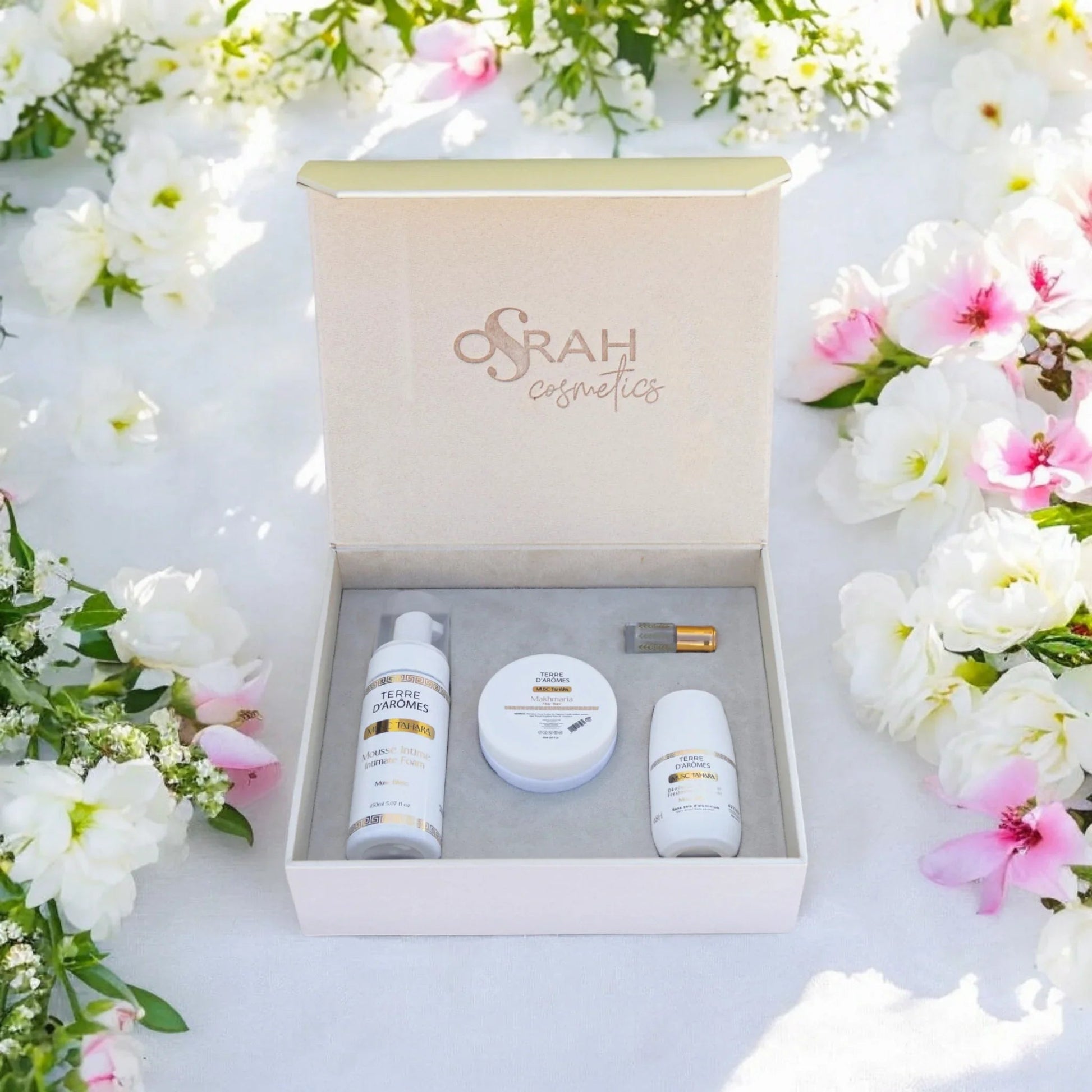 COFFRET MUSC TAHARA BLANC Osrah Cosmetics