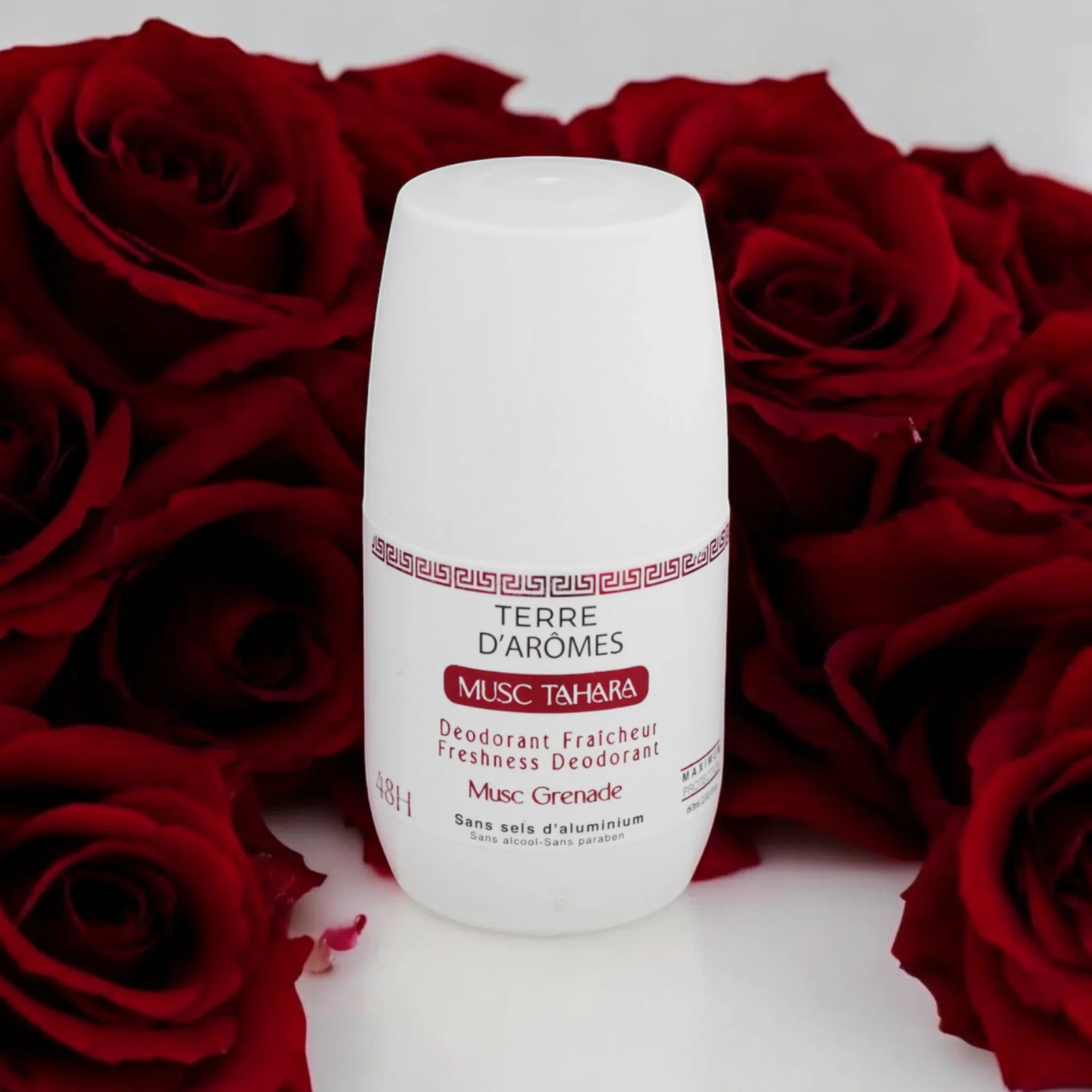 DEODORANT ROLL-ON PARFUME AU MUSC ULTIME A LA GRENADINE Osrah Cosmetics