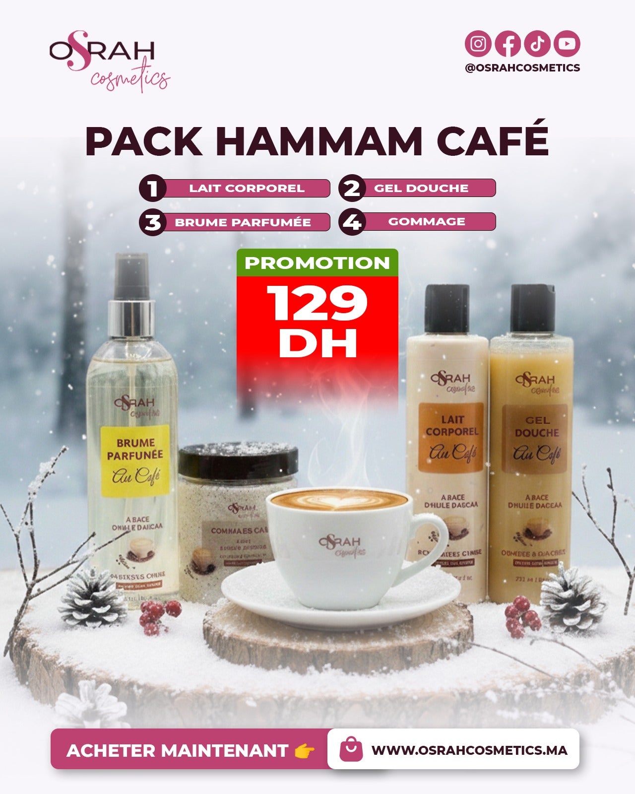 Pack Hammam Café