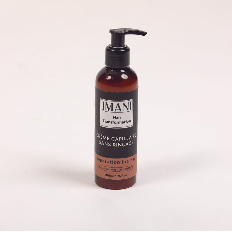 Crème capillaire sans rincage