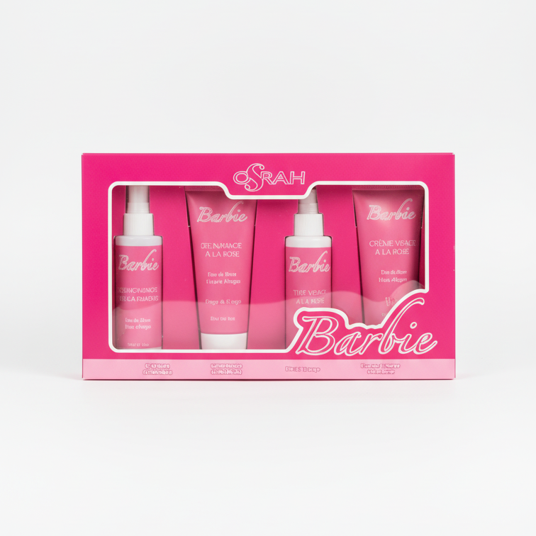 Coffret BARBIE à la Rose