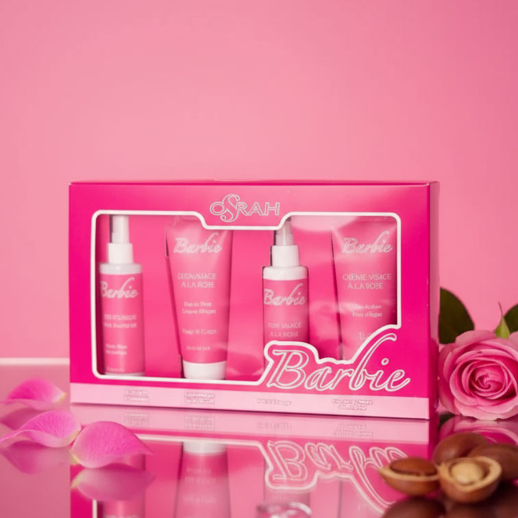 Coffret BARBIE à la Rose