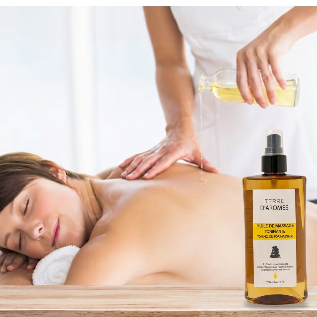 Huile de massage tonifiante