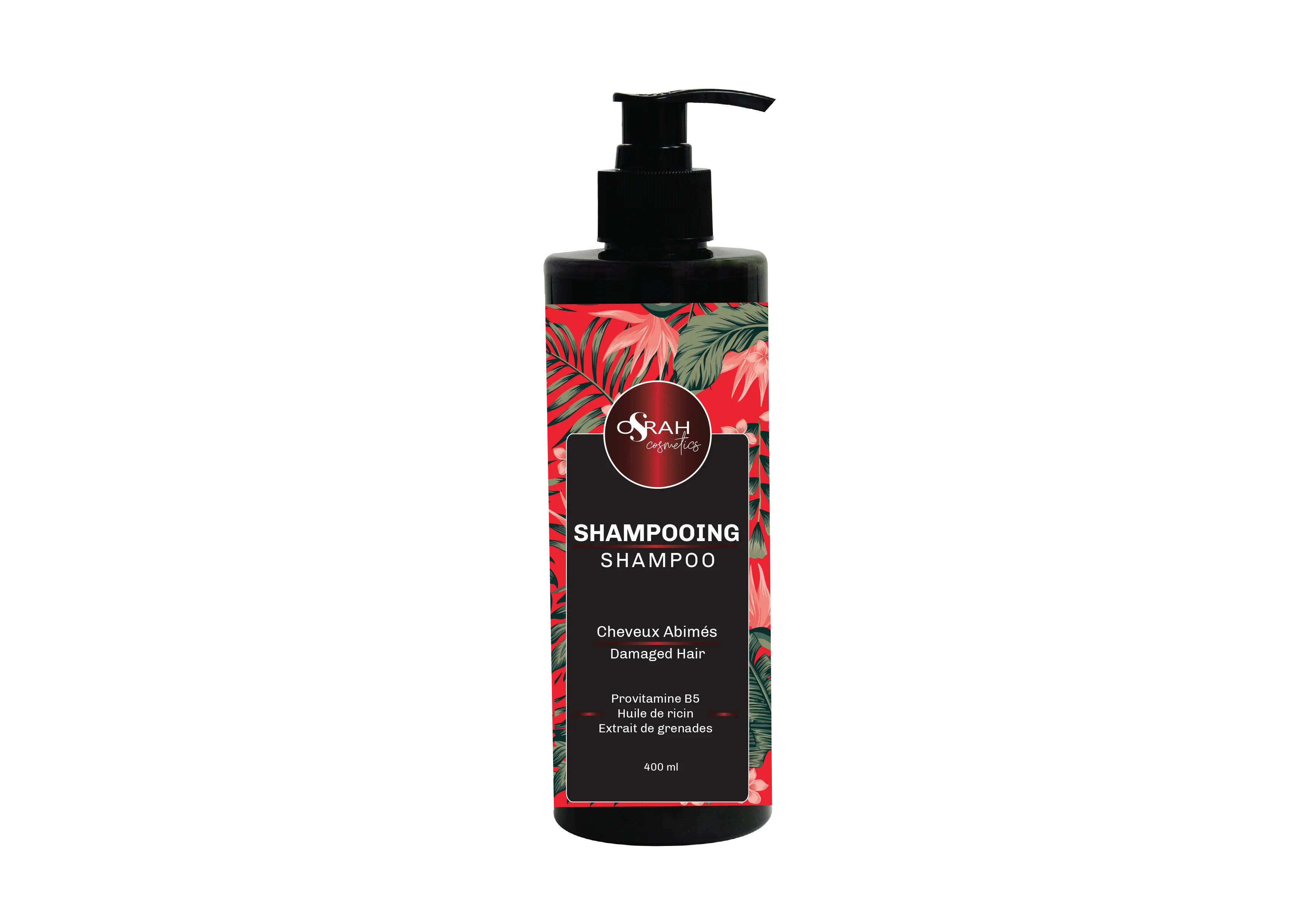 Shampooing Cheveux Abimés Osrah Cosmetics